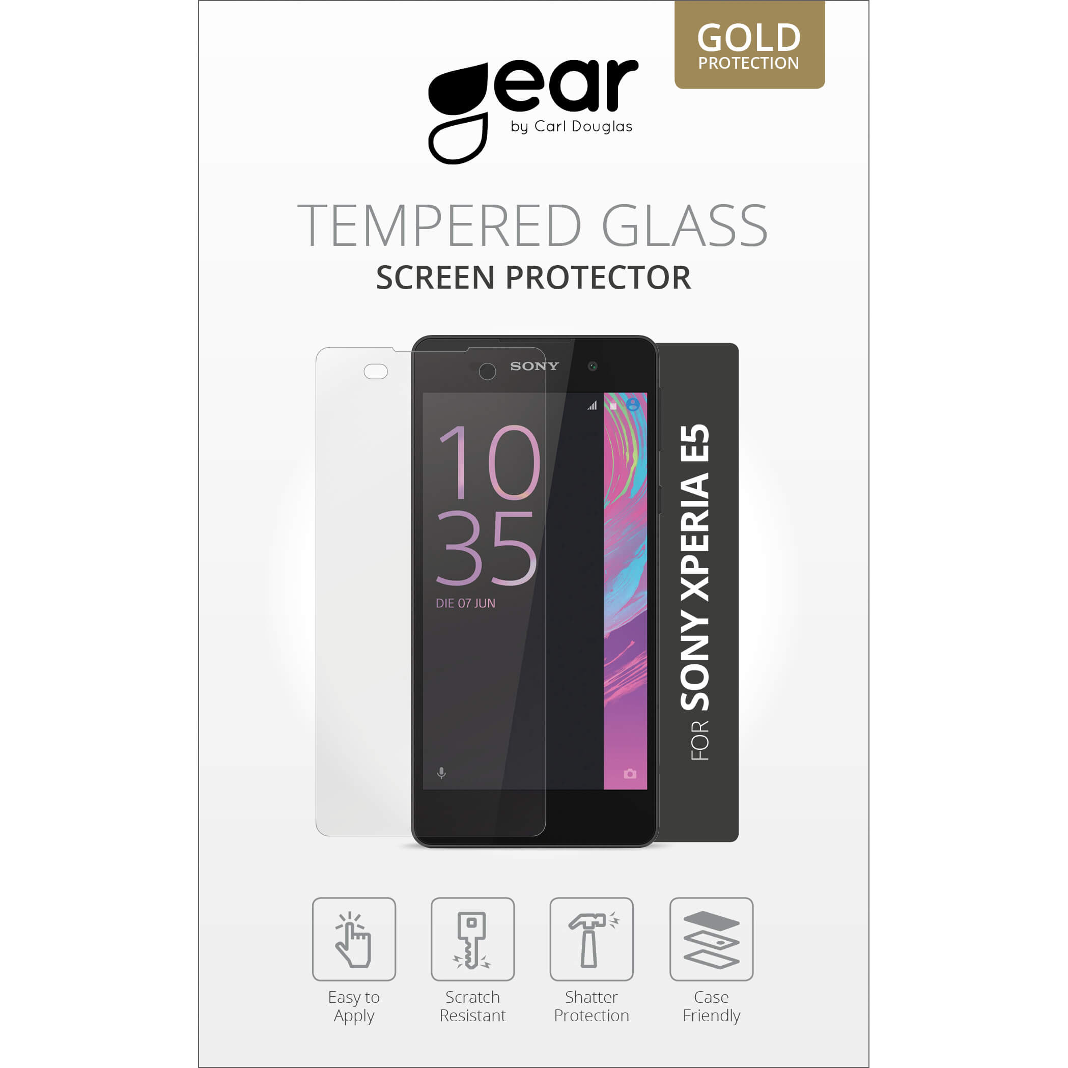 Glass Prot. 5" Xperia E5