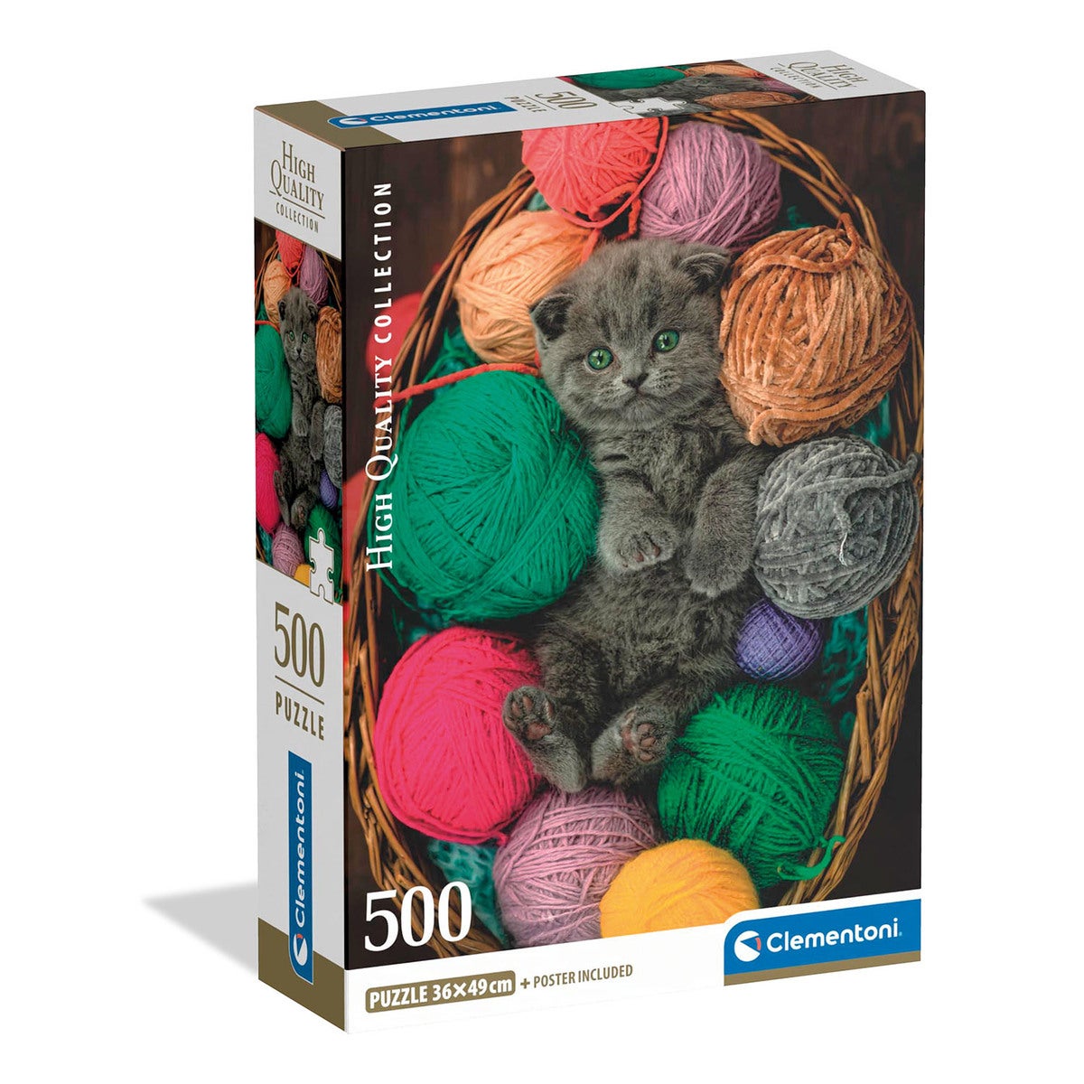 Puzzle 500 Pcs CB High Quality Collection Fluffy Kitten