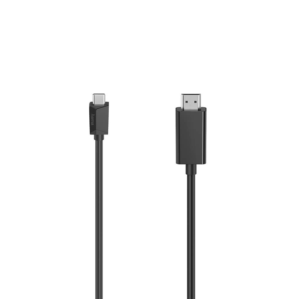 Cable USB-C - HDMI Ultra-HD 4K 1.5m Black