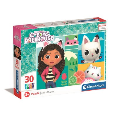 Puslespill 30 Pcs Gabby's Dollhouse