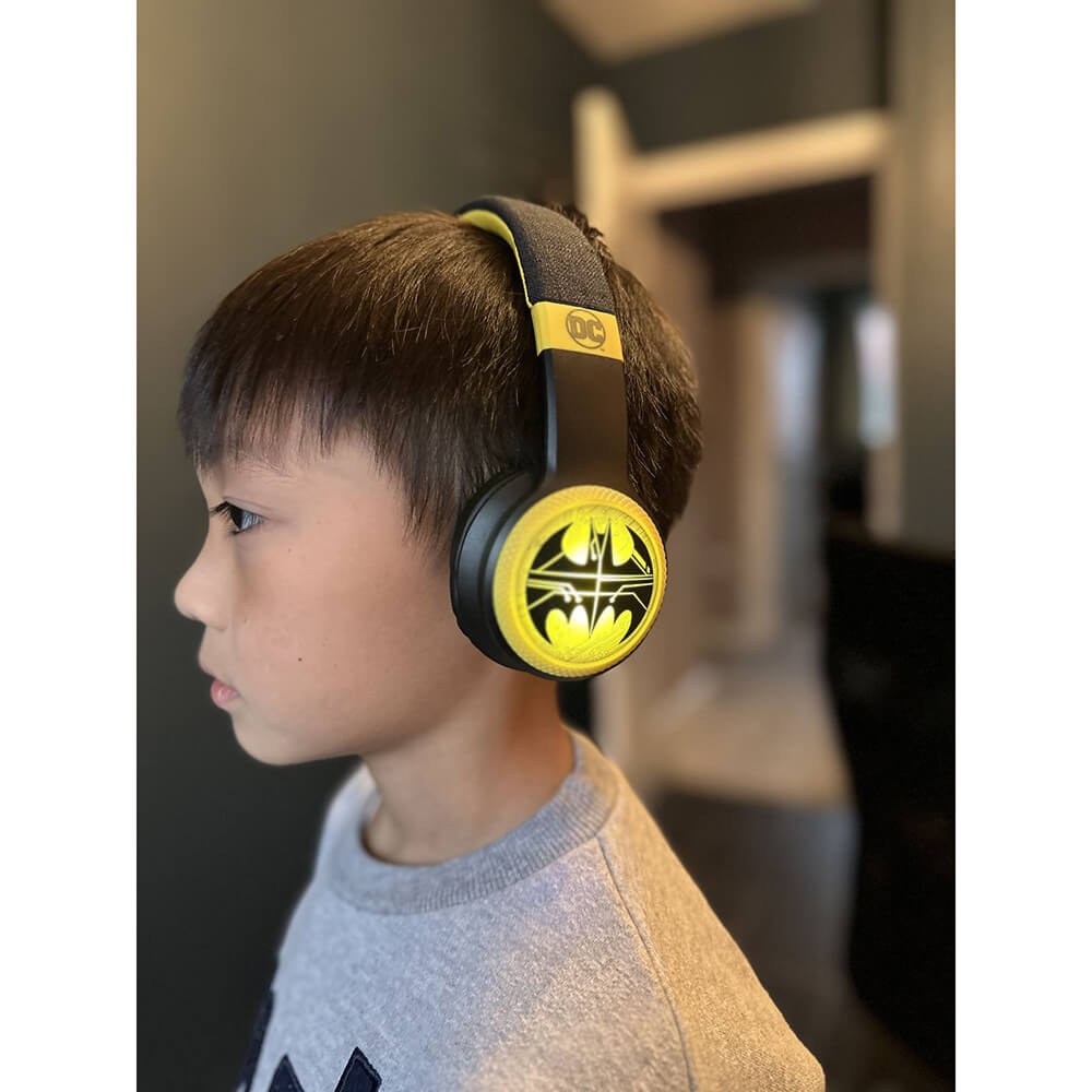 Batman Headphone Wireless LED On-Ear - Tura Scandinavia