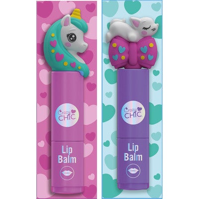 Lip Balm Crazy Chic Lip Balm Display 18pcs (Assorted)