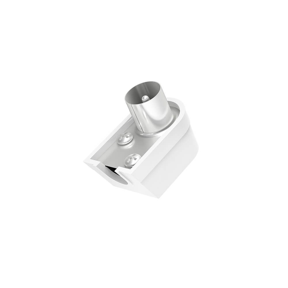HAMA Antenna Plug Coax Angle Screw On