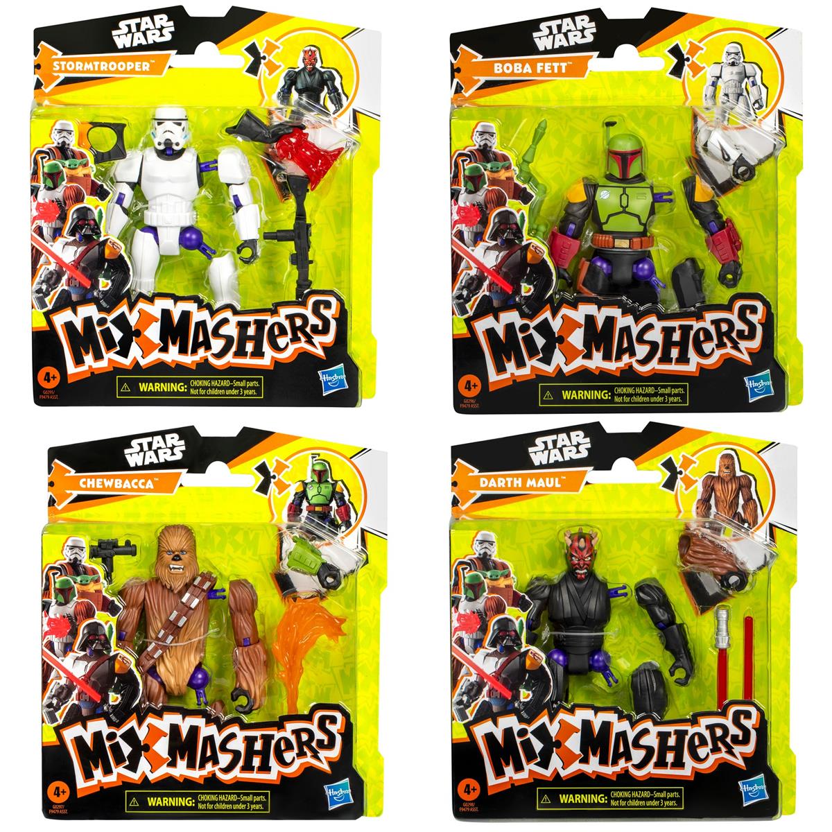5 Inch Mixmashers Basic Figure (Lajiteltu)