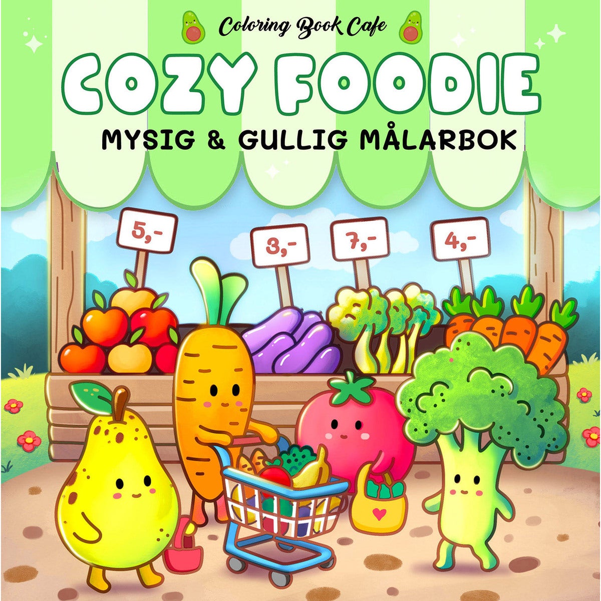 Målarbok: Cozy Foodie