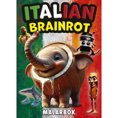 Målarbok: Italian brainrot