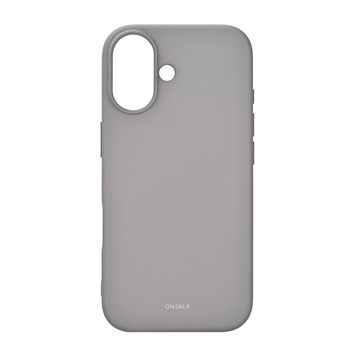 Mobildeksel med silikonsfølelse Concrete - iPhone 17