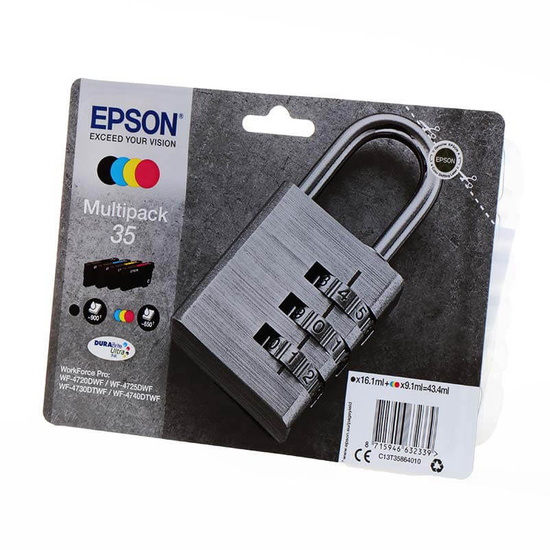 Ink C13T35864010 35 Multipack, Padlock