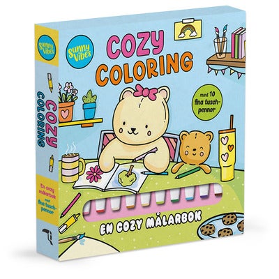 Målarbok: Cozy coloring