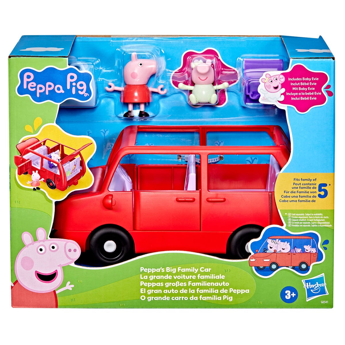 PEP PEPPAS BIG FAMILY CAR 