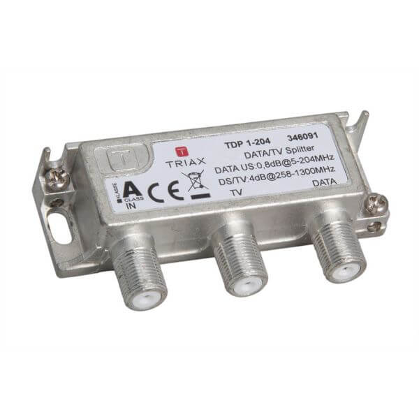 TRIAX Splitter Data/TV TDP-1-204