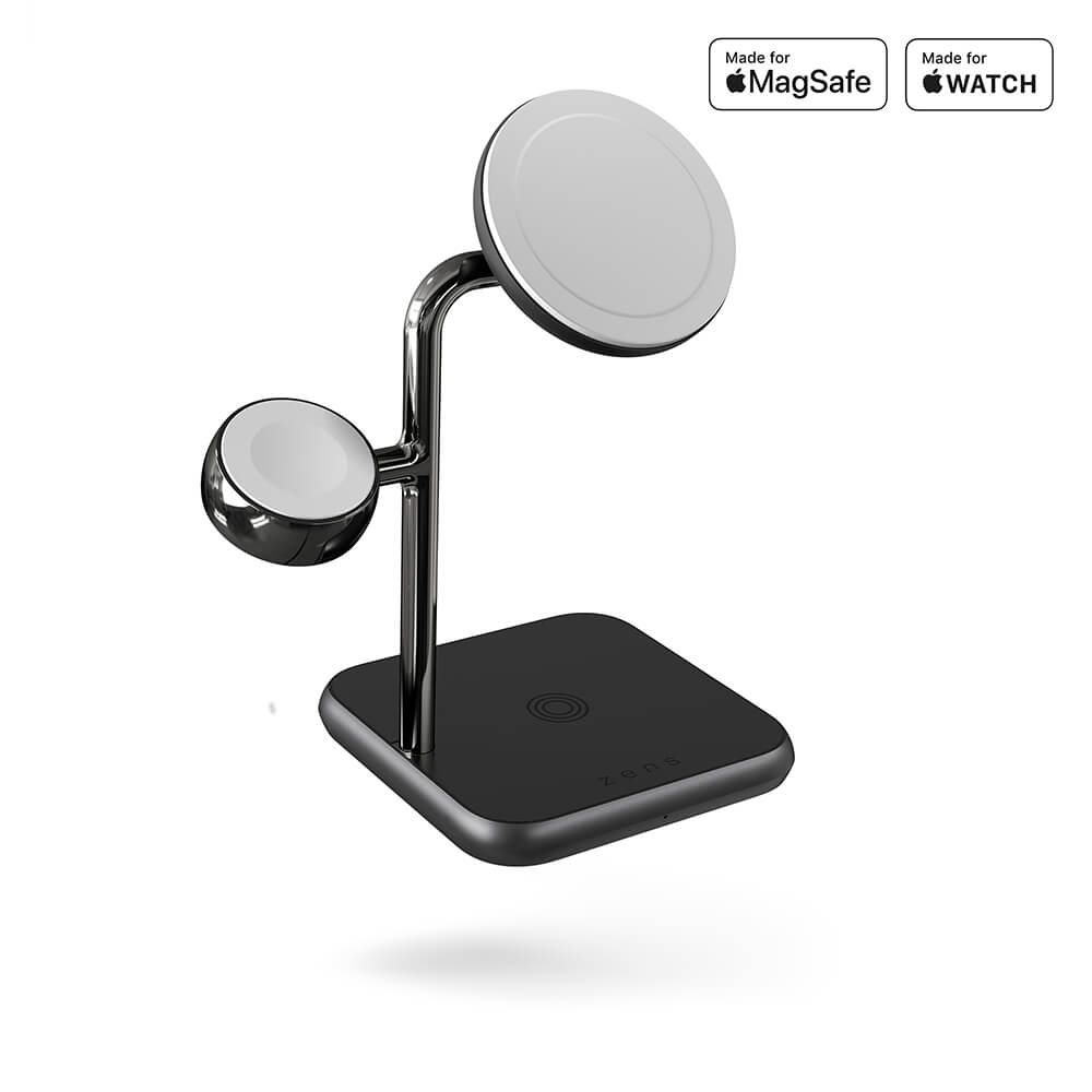 Wireless Charger 4in1 Magnetic + Watch Black 