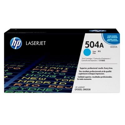 Toner CE251A 504A Cyan