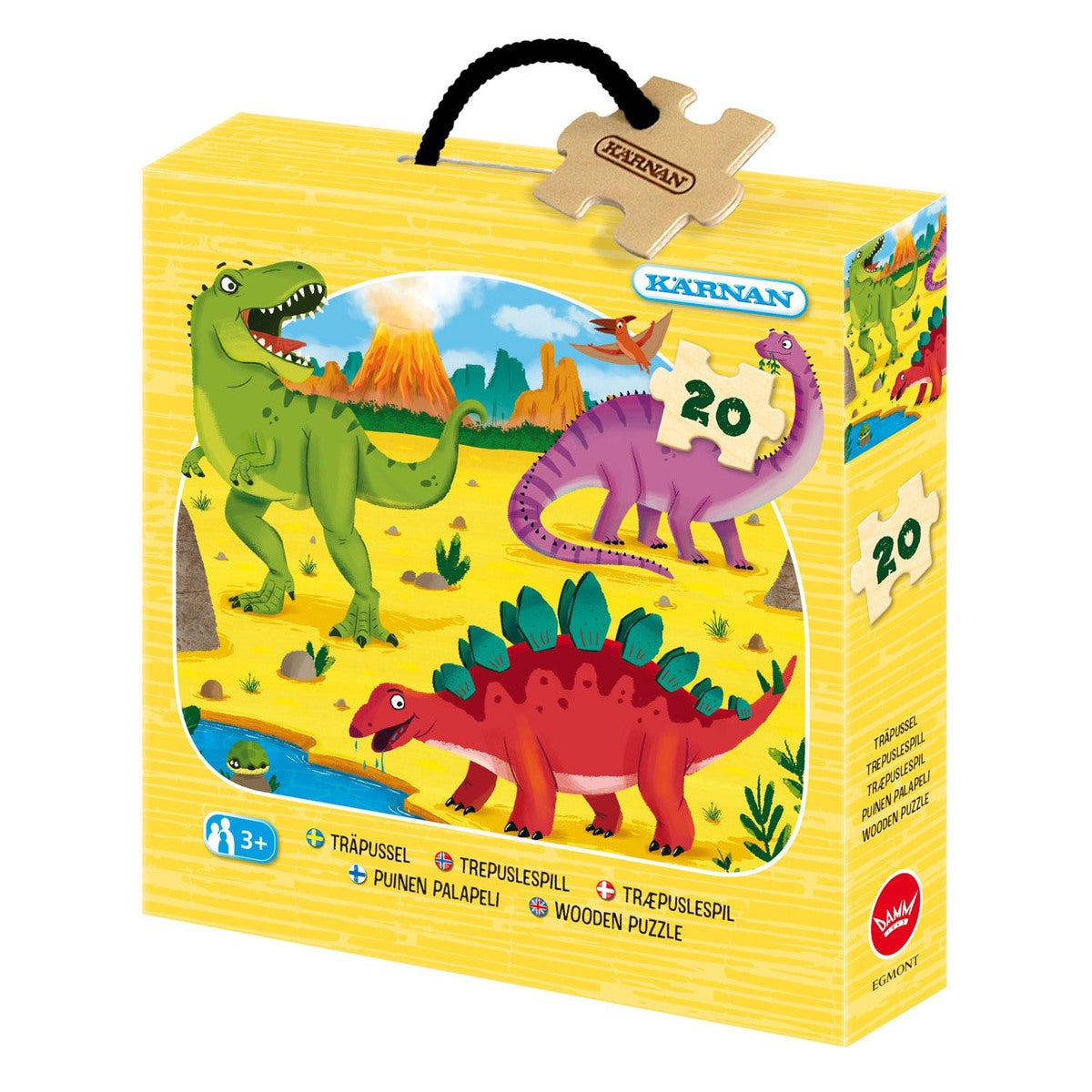 Dinosaurier pussel 20 bitar 