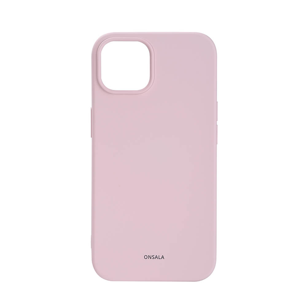 Phone Case Silicone Chalk Pink - iPhone 13/14 