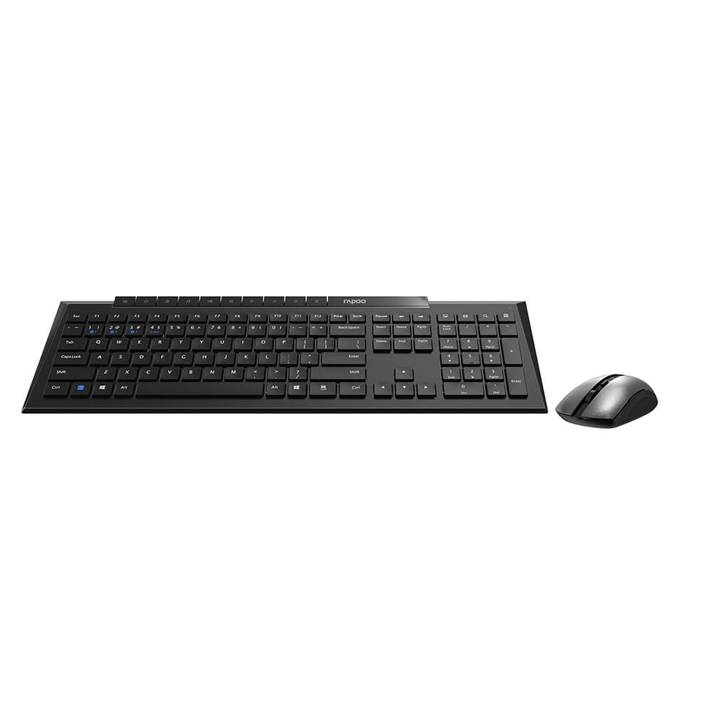 Keyboard/Mouse Set 8210M Multi-Mode Wireless Black