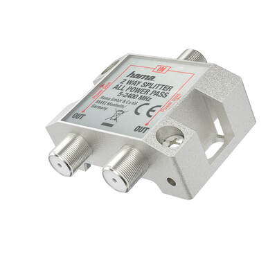 HAMA SAT Splitter 2-way Fully Shielded