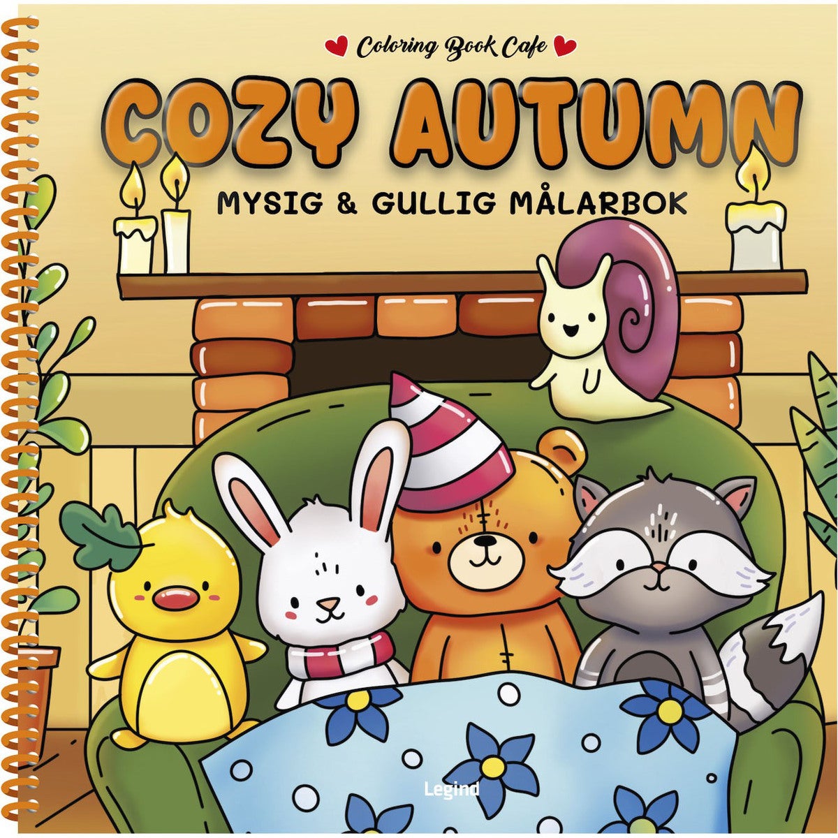 Deluxe Målarbok: Cozy Autumn
