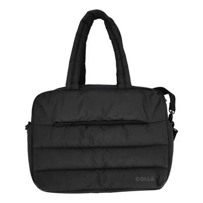 Nursery Bag Set Daisy Polyester Black