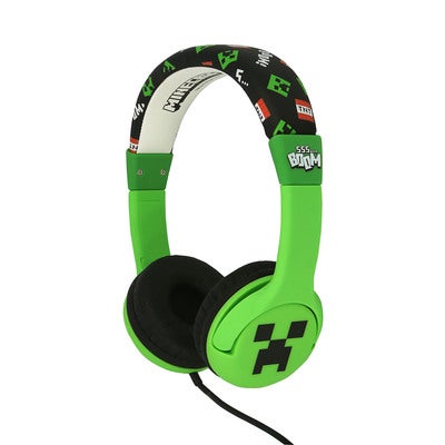 Kuulokkeet Minecraft Creeper On-Ear 85dB Langallinen