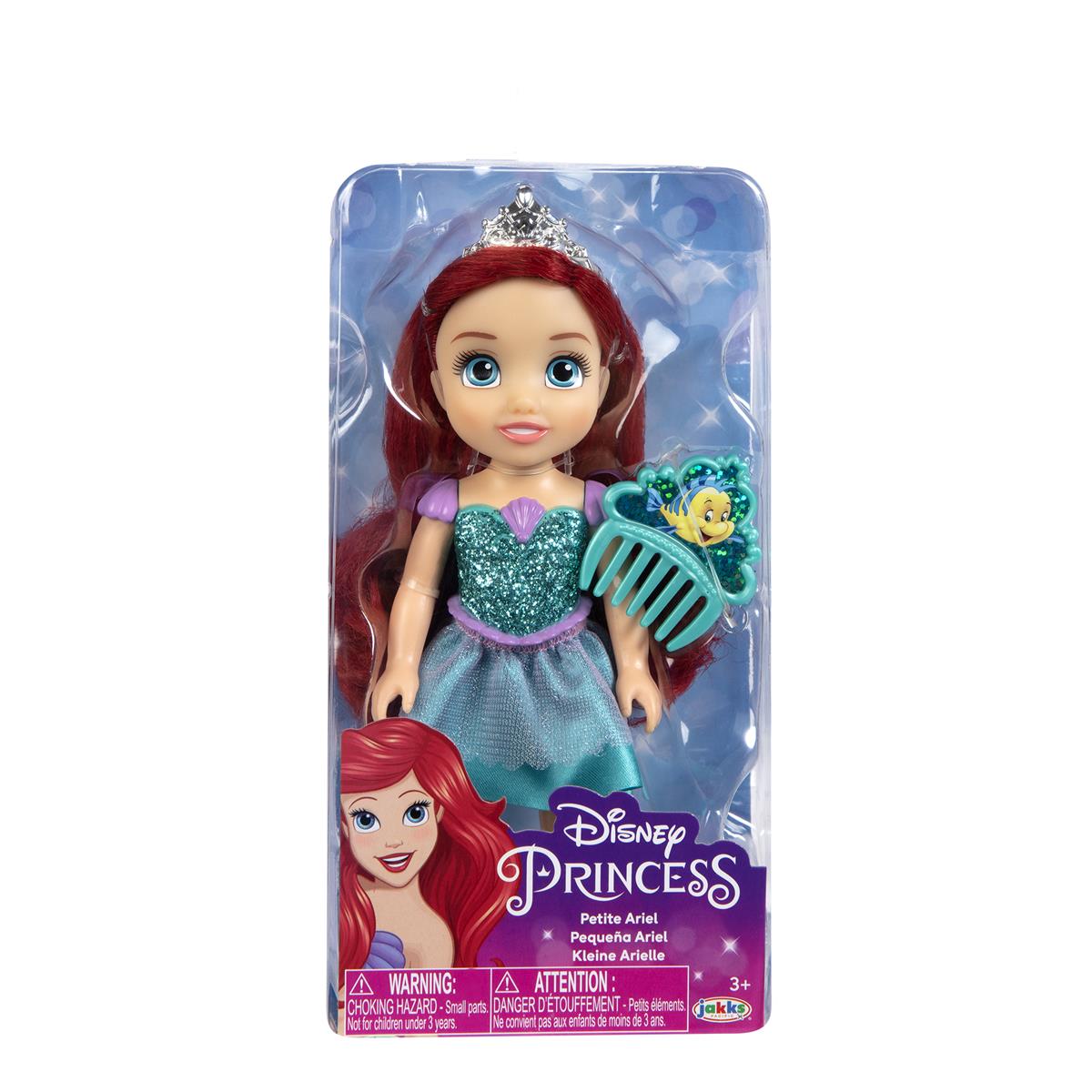 6 Inch Petite Doll With Comb Ariel