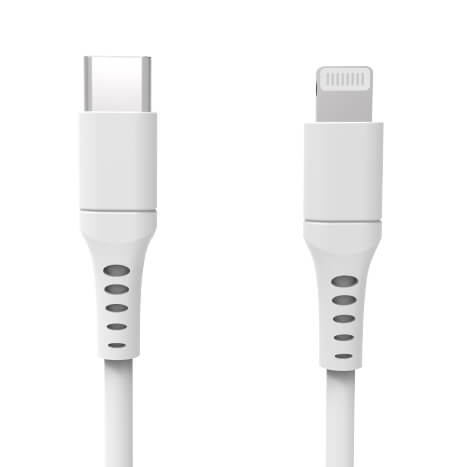 USB Cable USB-C to Lightning 3m White MFI C94