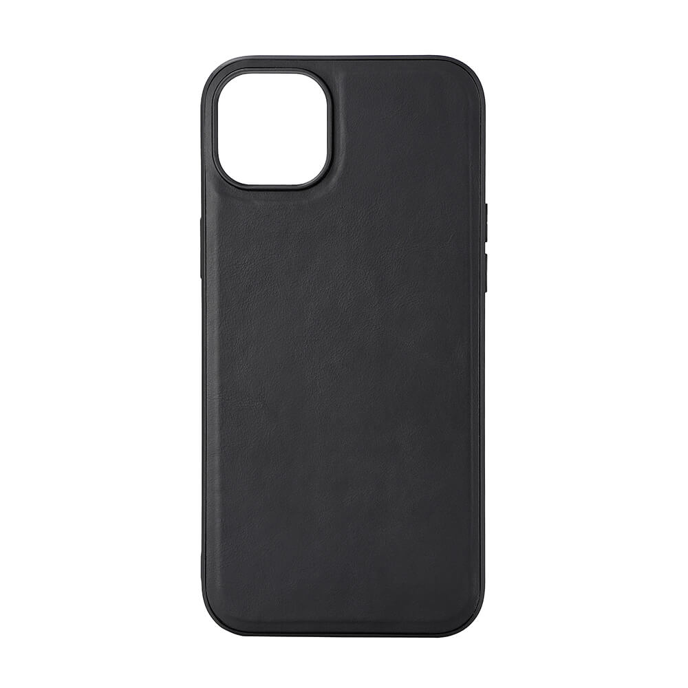 BUFFALO Backcover Leather MagSeries iPhone 15 Plus Black