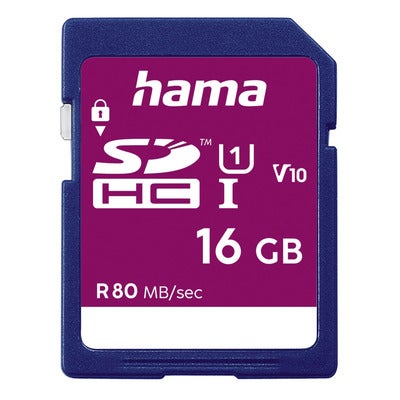 Memory Card SDHC 16GB Class 10 UI V10 80MB/s
