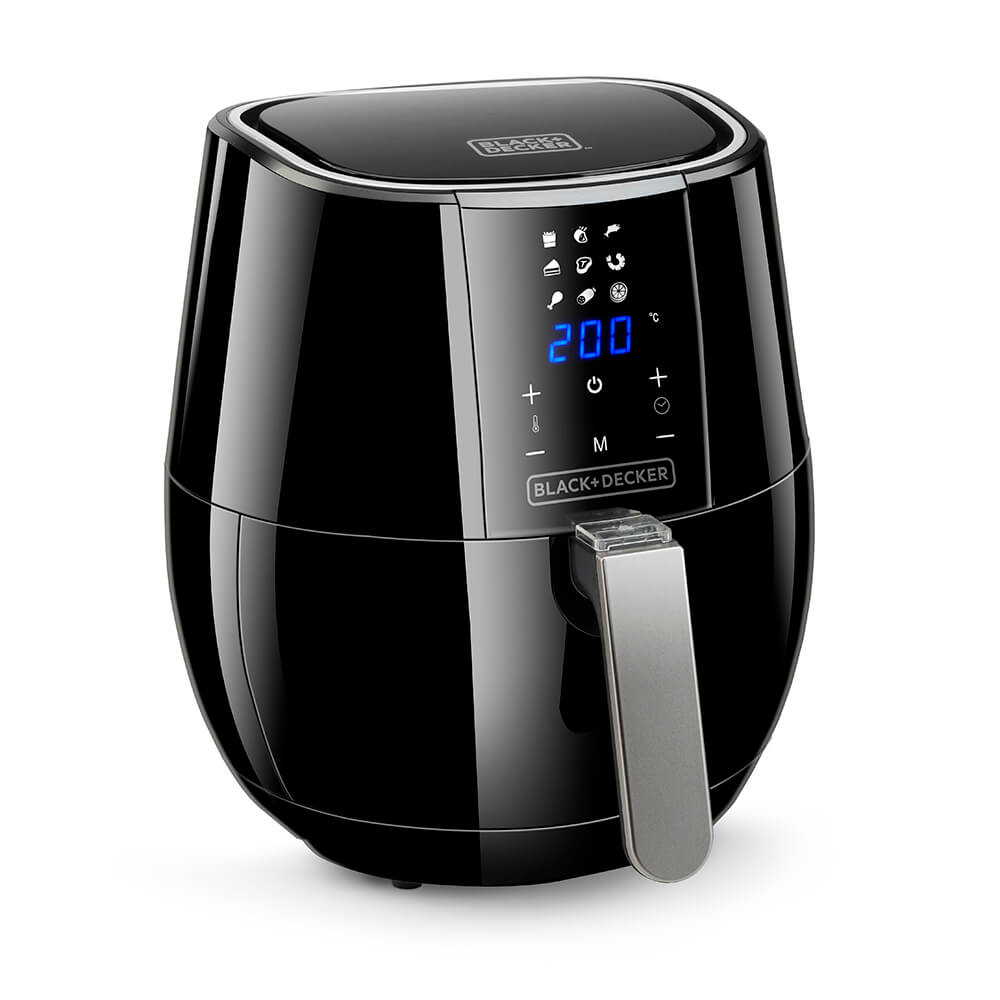 Air Fryer Control 3,5L Musta