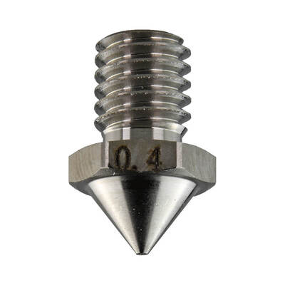 Nozzle 0.4mm Steel Spare part for Creator 4, 3 Pro, Guider 3, 3 Plus