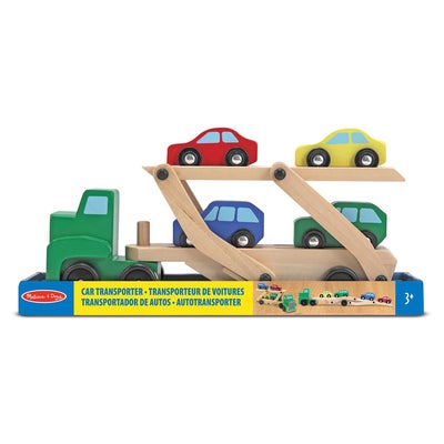 Wooden Cars Car Transporter