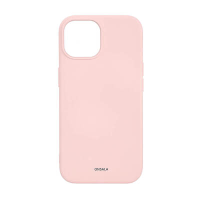 Phone Case with Silicone Feel MagSeries Chalk Pink - iPhone 15