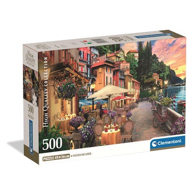 Puslespill 500 Pcs CB High Quality Collection Lake Como