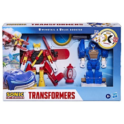 Collaborative Sonic The Hedgehog, Wingtail & Blue Booster