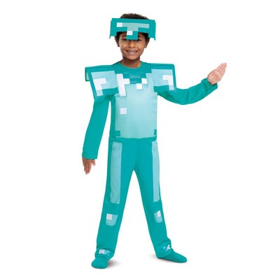 Minecraft Costume Fancy Diamond Armour Intl M