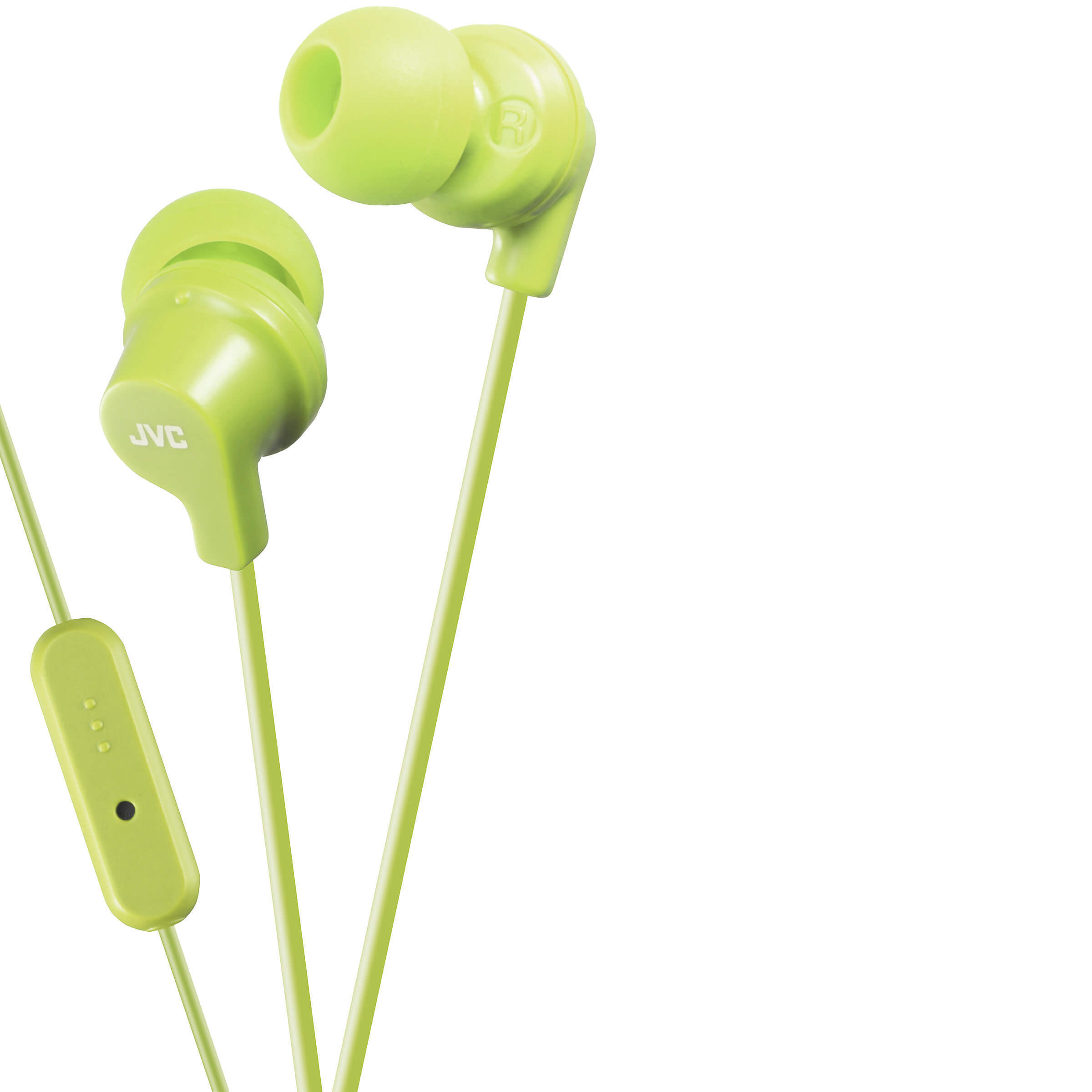 JVC Headphone FR15 Mic In-Ear Green
