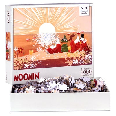 Puslespill 1000 Pcs Art Puzzle Rød
