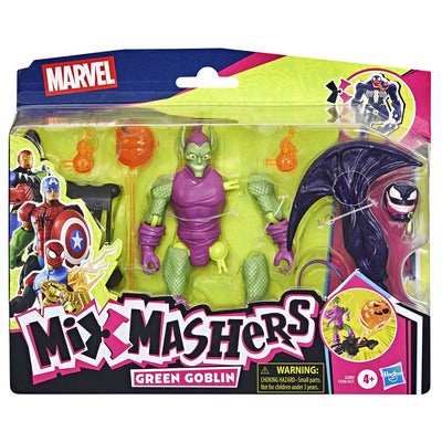 MARVEL Spider-Man Green Goblin Mixmashers Dlx Figure