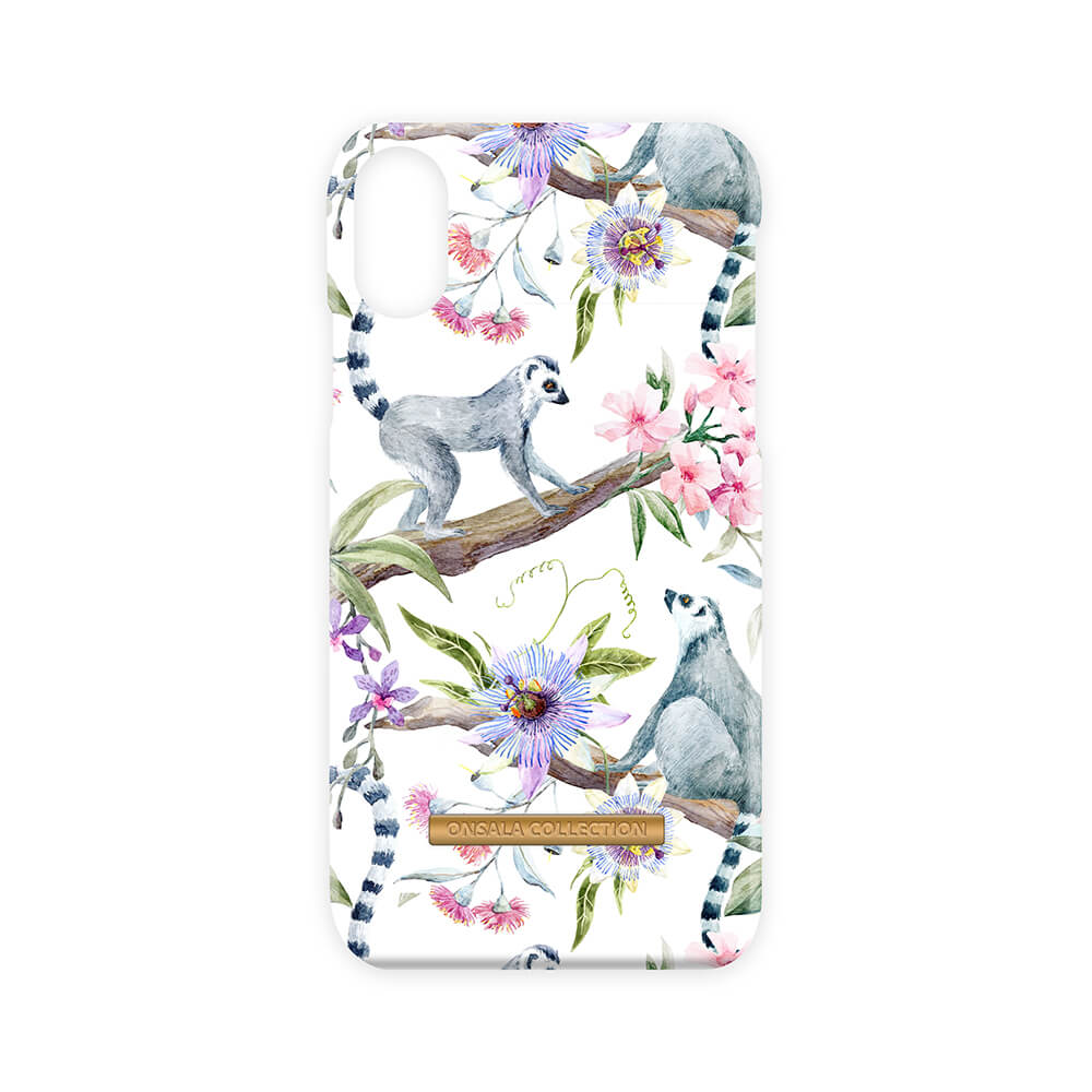 ONSALA COLLECTION Mobil Cover Soft Lemur Cuties iPhone XR