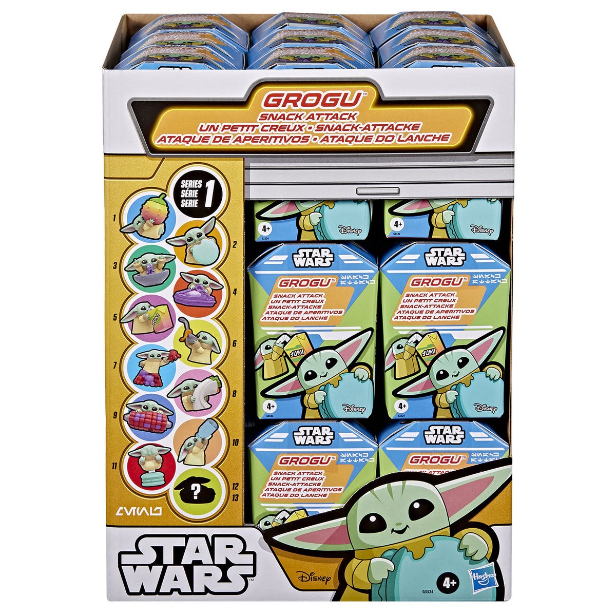 SW Collectibles 1.5in Snackin Grogu CDU -Asst