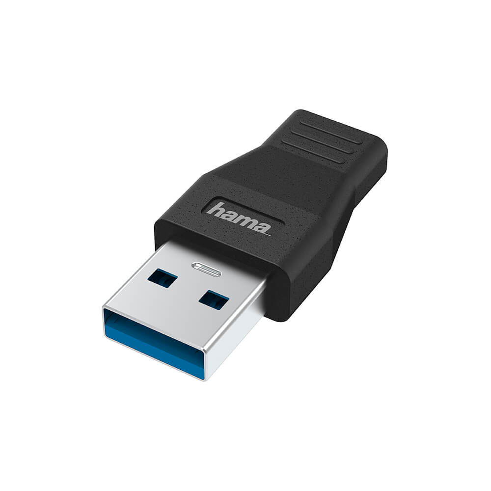 HAMA Adapter USB-A Plug to USB-C Socket USB 3.2  5Gbps