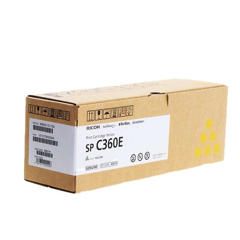 Toner 408191 SP C360E Yellow