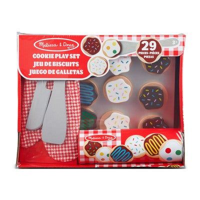 Puulelu Wooden Food Playset Slice and Bake Cookies