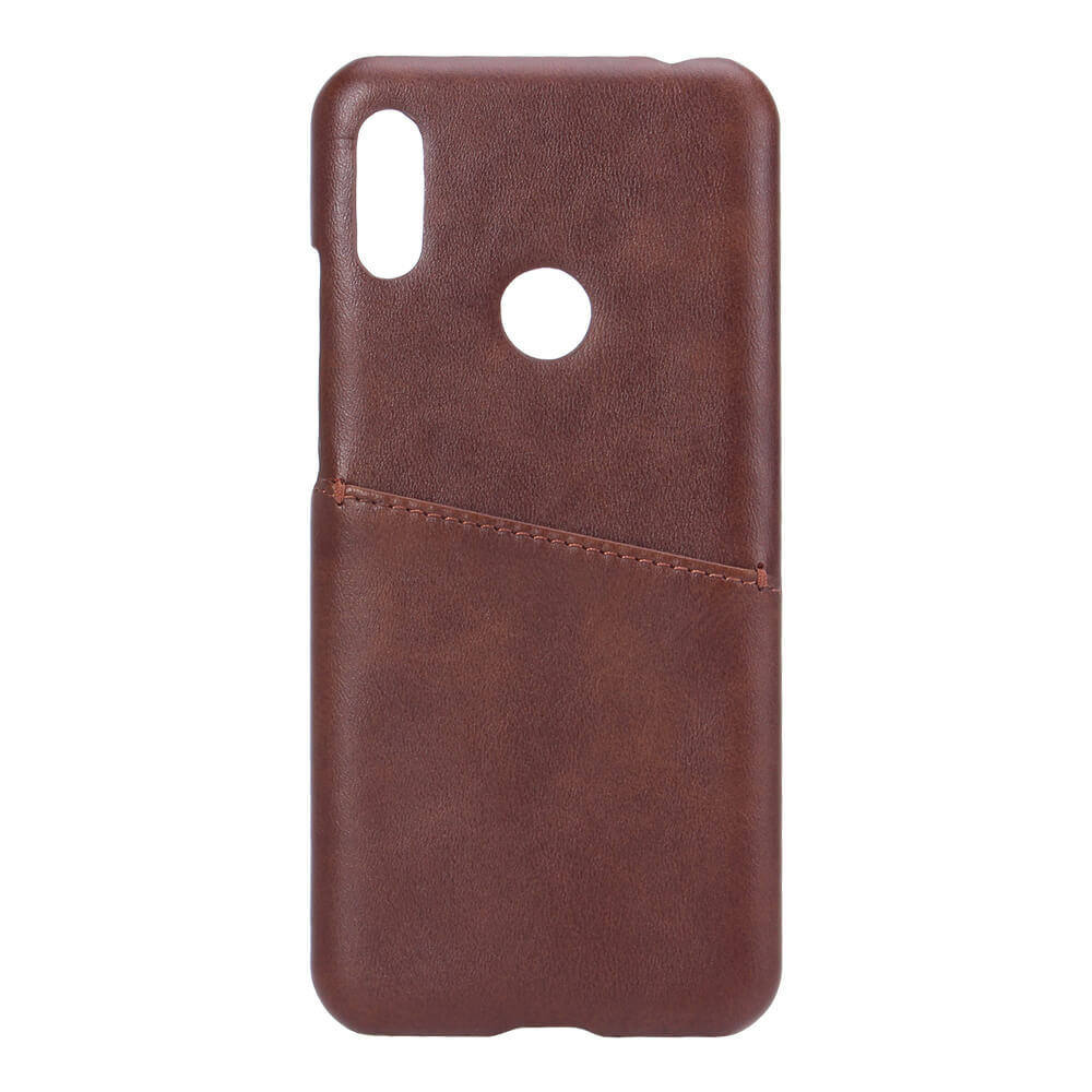 Mobilskal Huawei Y6 Kortfack Brun