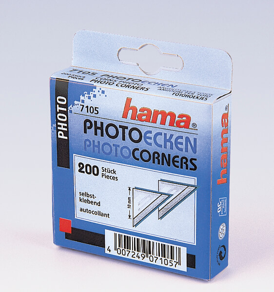 HAMA Photo Corners 200, 10 pcs. in a display box