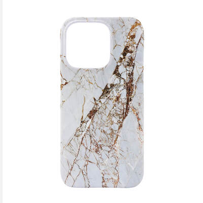Mobilskal MagSeries White Rhino Marble - iPhone 15 Pro