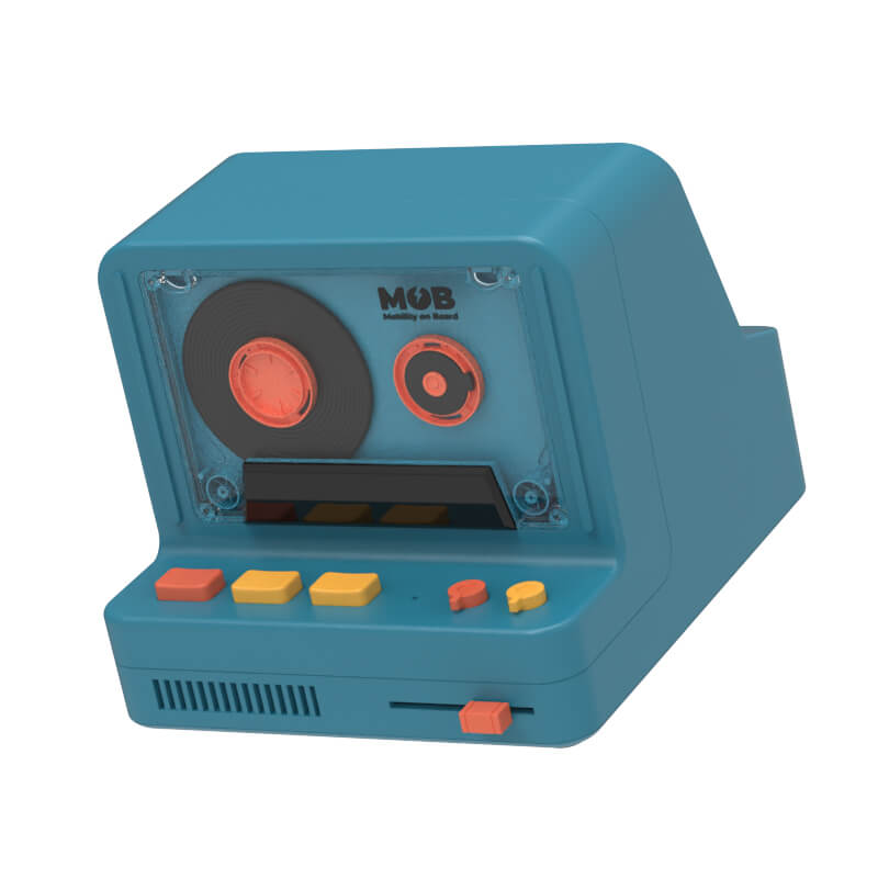 Kaijutin Retro Kamera Sininen