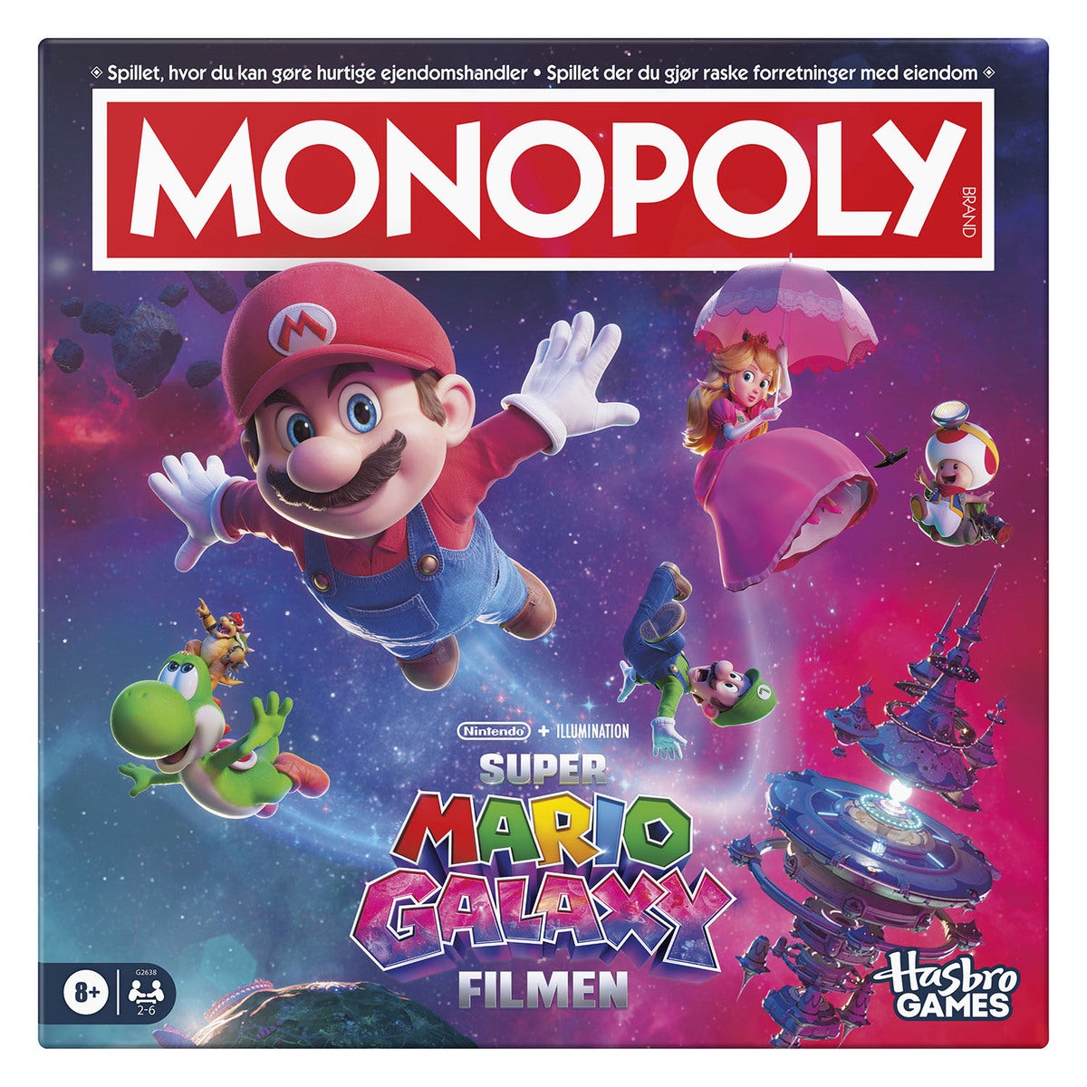 HASBRO Monopoly Super Mario Movie 2 (NO/DK)