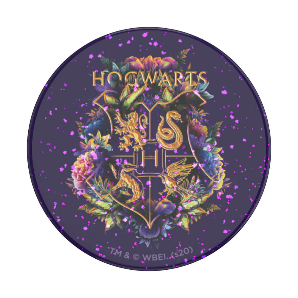 PopGrip Glitter Hogwarts Floral
