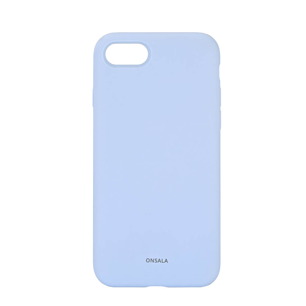 Phone Case Silicone Light Blue - iPhone 6/7/8/SE